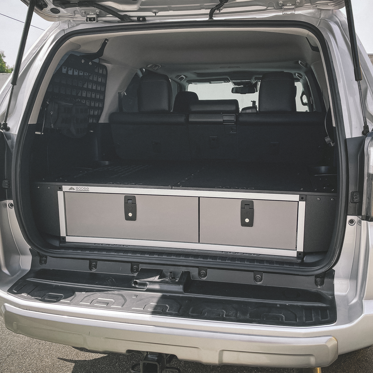 GOOSE GEAR Toyota 4Runner 2010-Present 5th Gen. - Side x Side Drawer Module with Fitted Top Plate