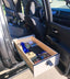 GOOSE GEAR Toyota Tacoma 2005-Present 2nd and 3rd Gen. Double Cab - Second Row Single Drawer Module - 60% Passenger Side