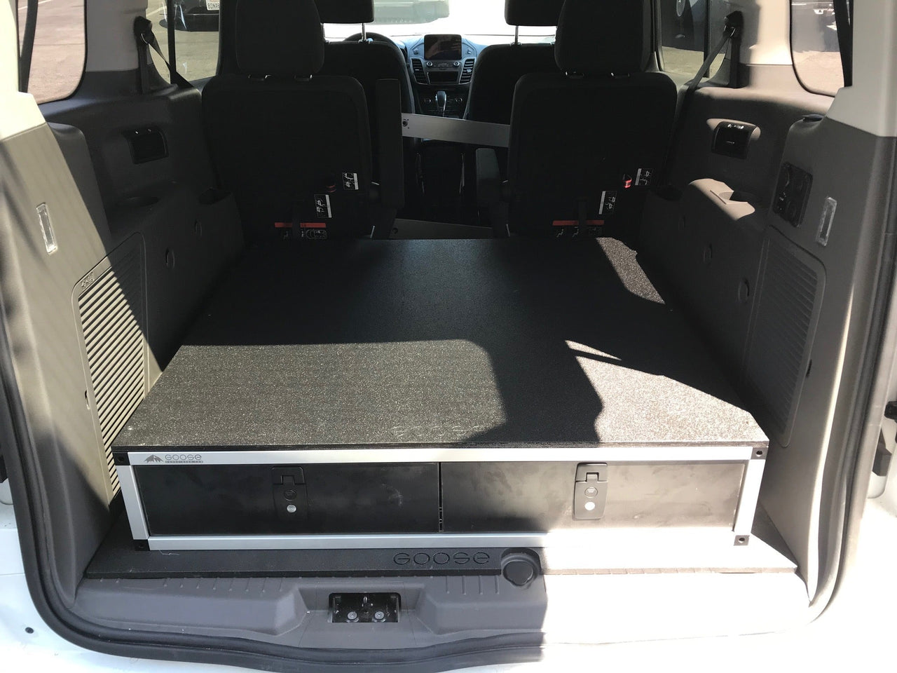 GOOSE GEAR Ford Transit Connect 2014-Present 2nd Gen. - Side x Side Drawer Module - 43 3/8" Wide x 8" High x 40" Depth