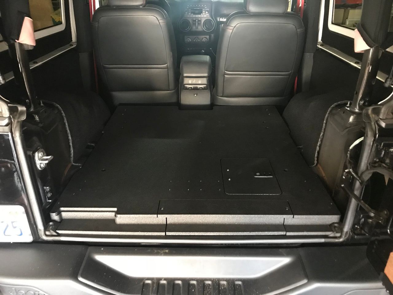 GOOSE GEAR Jeep Wrangler 2007-2018 JK 2 Door - Rear Plate Systems
