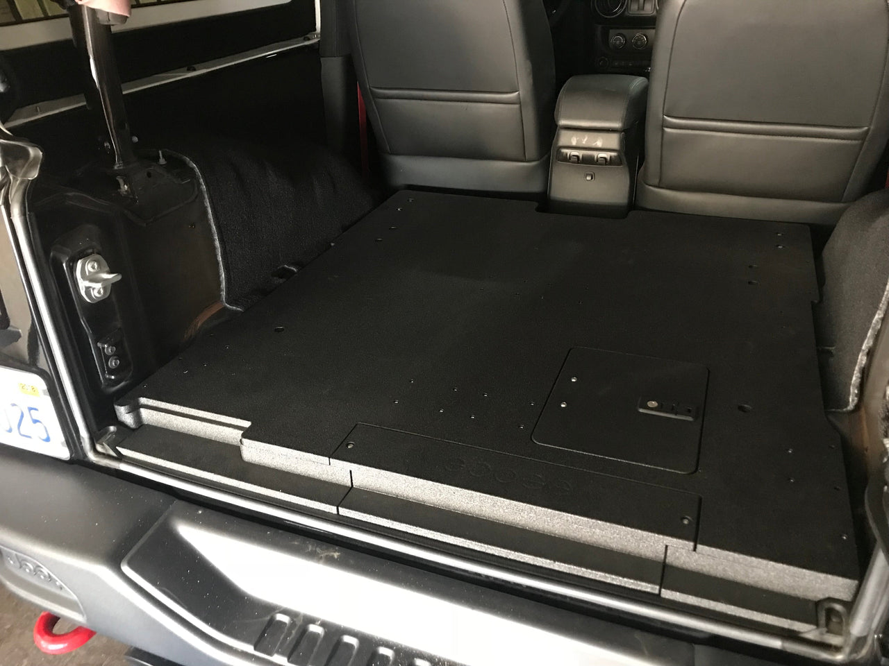 GOOSE GEAR Jeep Wrangler 2007-2018 JK 2 Door - Rear Plate Systems
