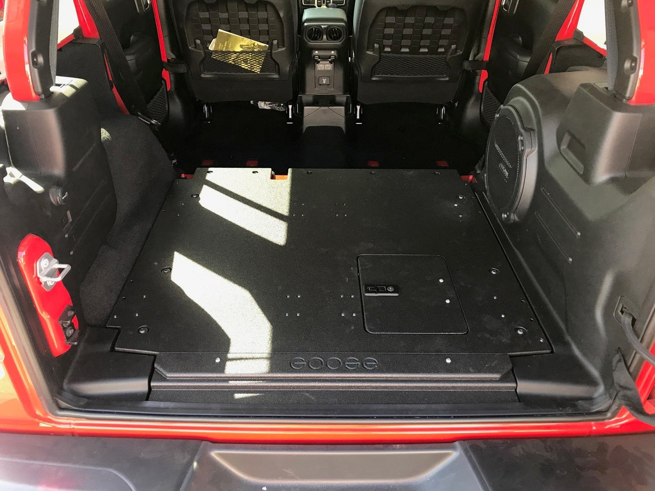 GOOSE GEAR Jeep Wrangler 2018-Present JLU 4 Door - Rear Plate System