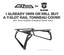 LEITNER DESIGNS ACS Forged Tonneau (Rack Only- RAM)