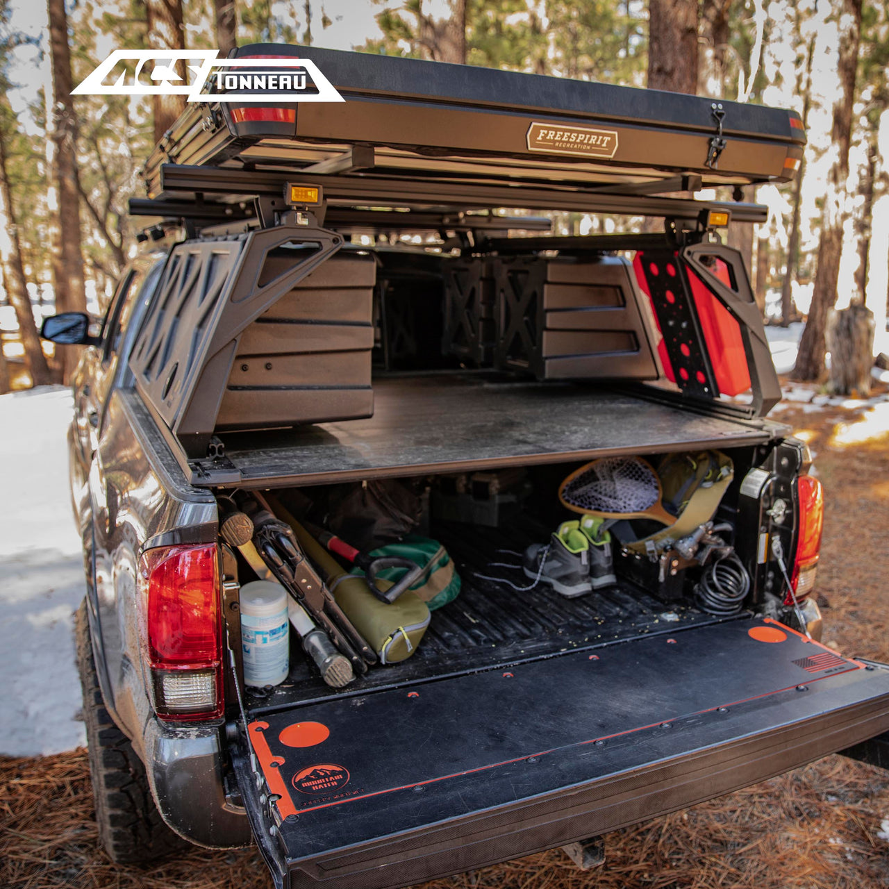 LEITNER DESIGNS ACS Forged Tonneau (Rack Only- RAM)