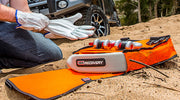 ARB Weekender Recovery Kit in sand during off road vehicle recovery