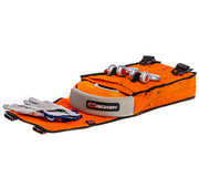 ARB Weekender Recovery Kit snatch strap and shackles inside orange recovery bag