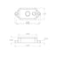 Baja Designs LED Dome Light with Switch dimensions diagram