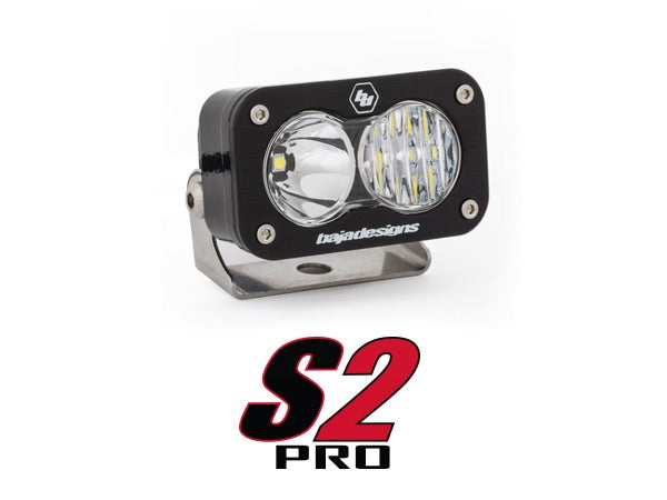 BAJA DESIGNS S2 Pro Off Road LED Light (Single, Pair, Backup Kit)