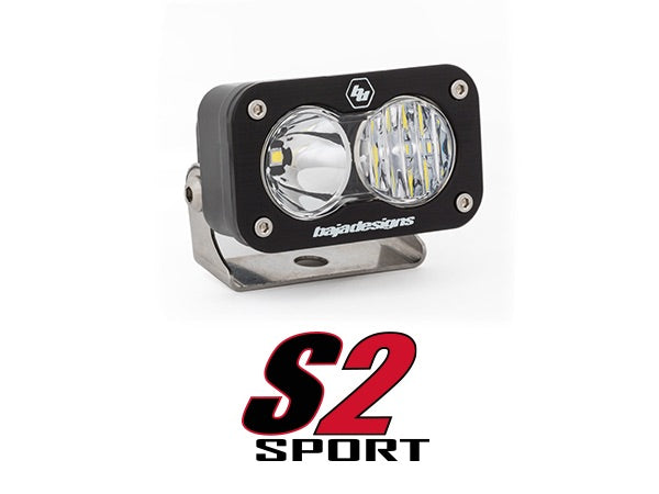 BAJA DESIGNS S2 Sport Off Road LED Light (Single, Pair, Backup Kit)