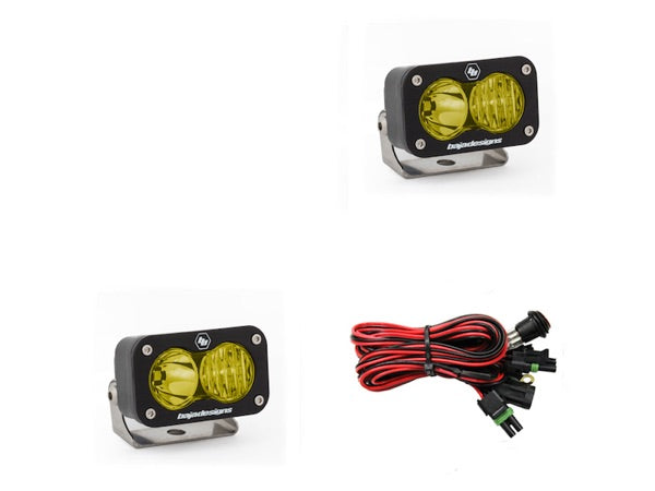 BAJA DESIGNS S2 Sport Off Road LED Light (Single, Pair, Backup Kit)