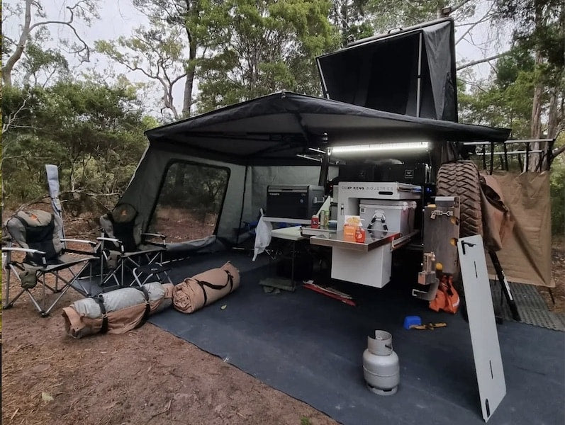 270 awning tent CAMP KING INDUSTRIES 270 Degree Awning Wall Kit