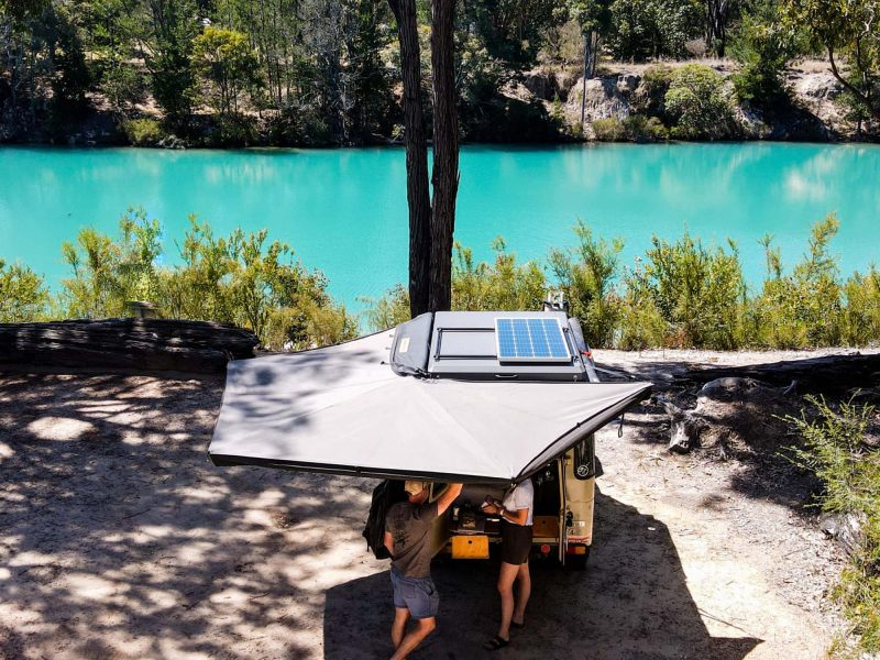 CAMP KING INDUSTRIES Protector Series Freestanding 270° Awning