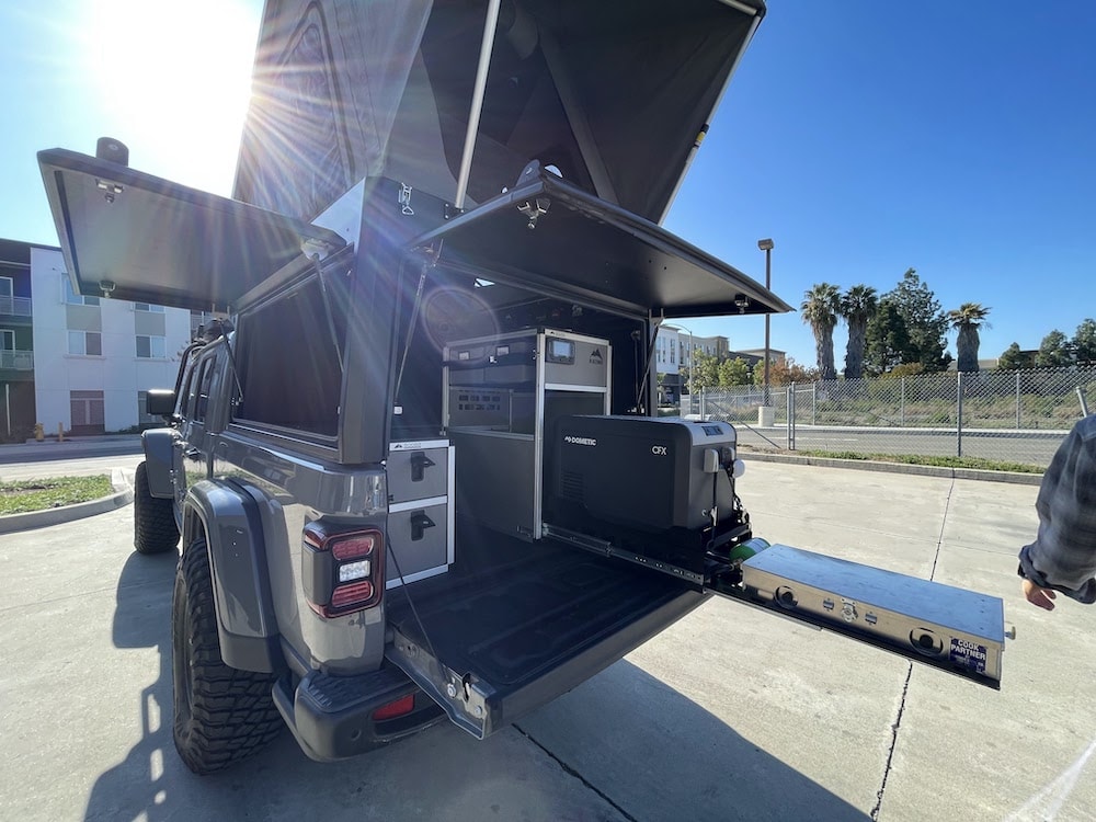 jeep gladiator canopy camper
