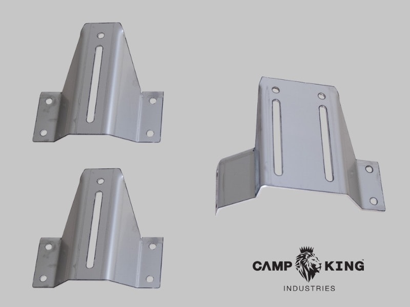 Camp King Industries Awning Brackets for Roof Top Tent and Outback Series Canopy Camper