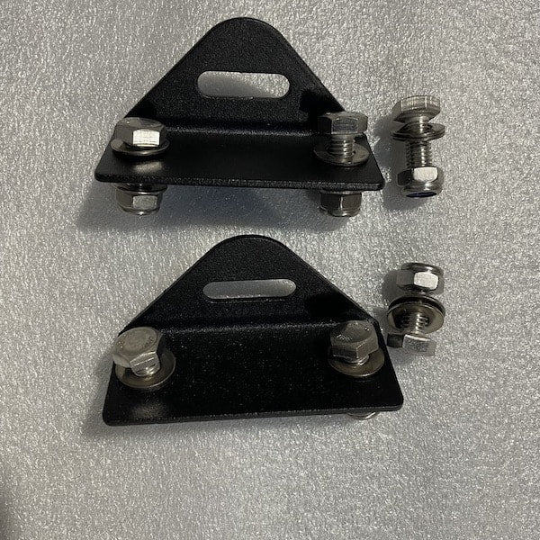 Set of 2 Camp King Industries roof top tent mounting brackets