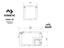 Dometic CFX3 35 Fridge Freezer- Dimensions Interior Exterior