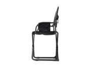 Front Runner Expander Chair all black camping chair side view