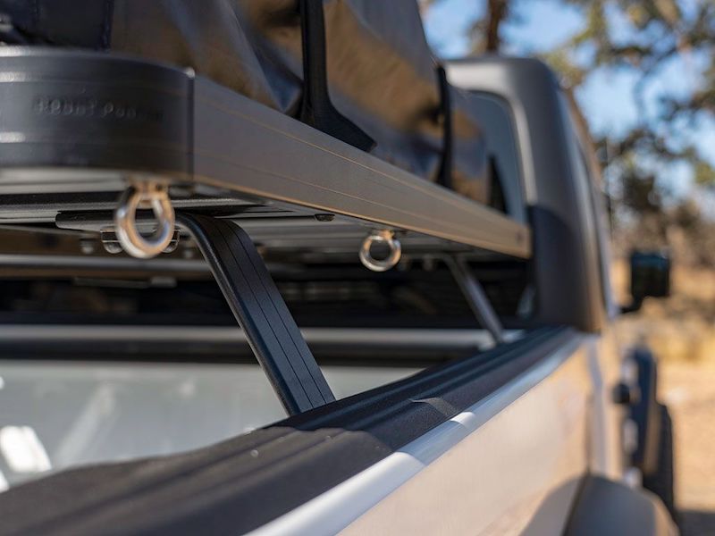 Front Runner SlimLine II Bed Rack for Jeep Gladiator brackets