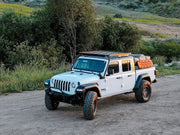 Jeep Gladiator overland build with Front Runner Slimline II Roof Rack Kit