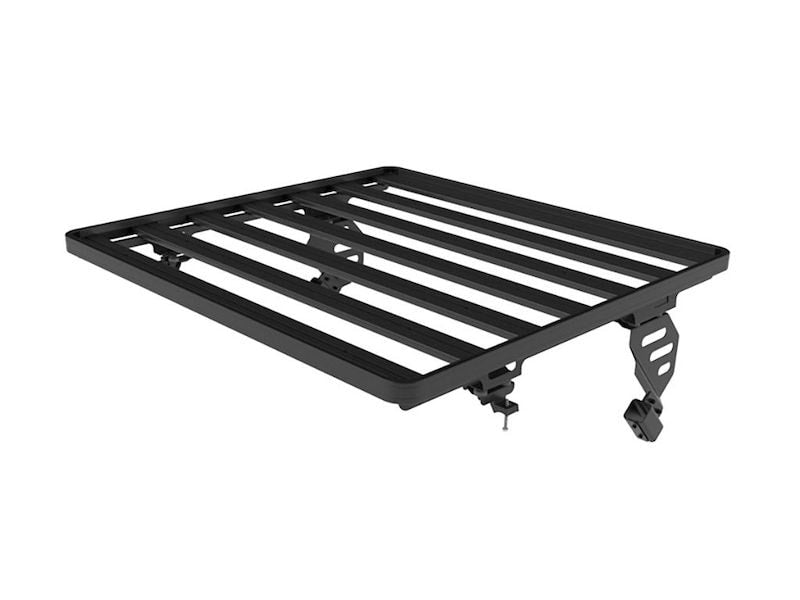 Front Runner SlimLine II Half Size Extreme Roof Rack Kit on Jeep JKU studio overhead