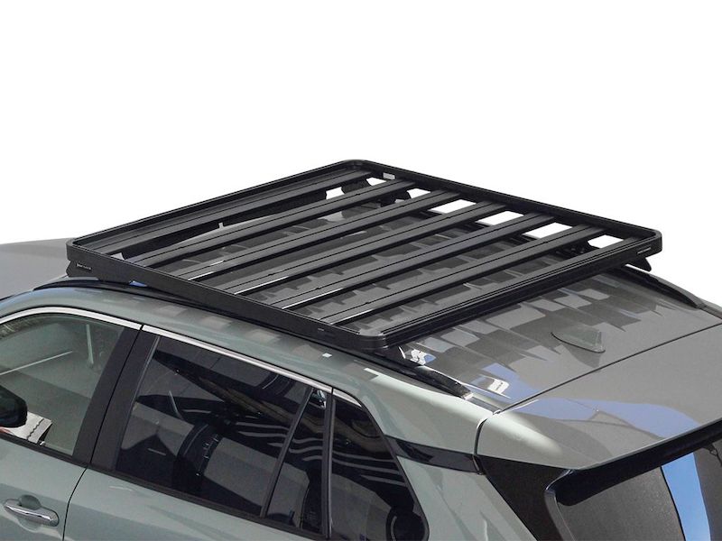 Front Runner SlimLine II Roof Rack Kit on 2019 Toyota Rav4 overhead view
