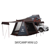 iKamper Skycamp Mini Annex LO model shown with Mini Cooper