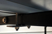 iKamper mounting brackets v. 1.0 for roof top tent installed on crossbars