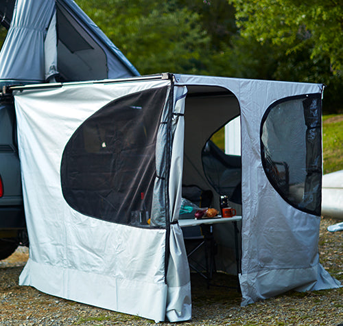 amdro boot tent JAMES BAROUD Side Awning Enclosure Wall Panels