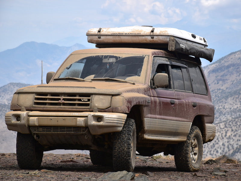 mitsubishi pajero roof top tent JAMES BAROUD Grand Raid Roof Top Tent (Size M)