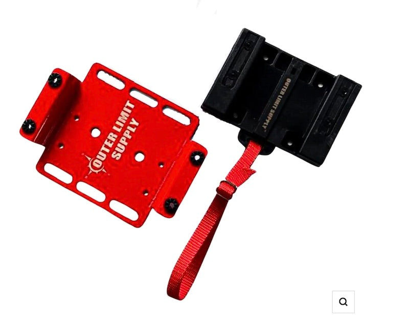 OUTER LIMIT SUPPLY Quick Release Mounting Brackets for First Aid Kits