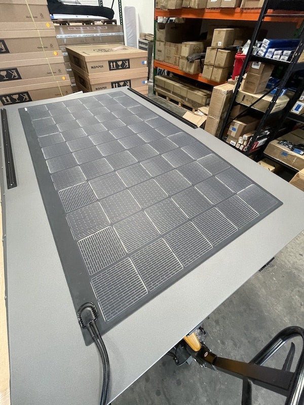 buy roof top tent solar panel