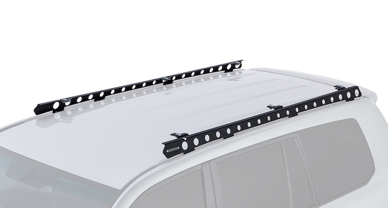 Rhino Rack Backbone Mounting System for Land Cruiser 200 Series installed on roof of vehicle