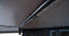 Underside of Batwing Awning showing how leg is integrated into awning skeletal support