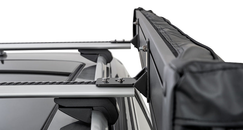 Left Side Mounted Rhino-Rack Batwing Compact Awning- roof rack brackets on crossbars