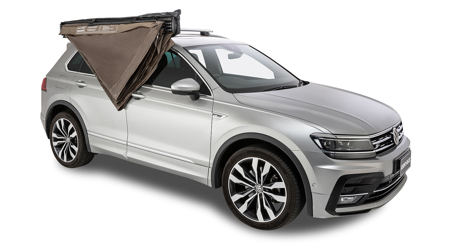 rhino rack roof top tent mount Batwing Compact Awning (Right) with STOW iT