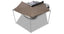 Right Side Mounted Rhino-Rack Batwing Compact Awning- overhead view