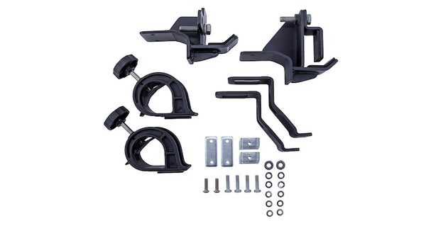 Heavy Duty High Lift Jack & Shovel Mount Bracket Kit For 4x4 Offroad Roof Rack – 5 Year Warranty