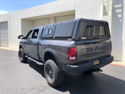 RLD stainless steel truck topper on RAM 2500 HD