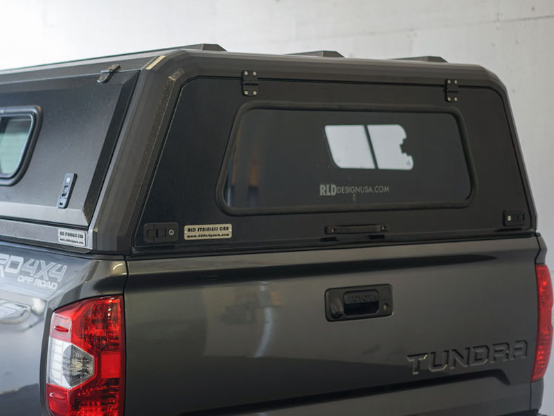 RLD Design stainless Steel Canopy for Toyota Tundra rear window