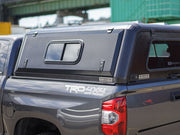 RLD Design stainless Steel Canopy for Toyota Tundra with sliding window upgrade