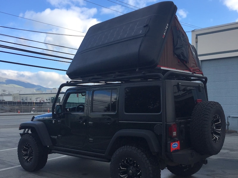 RHINO ADVENTURE GEAR SolarHawk Roof Top Tent Solar Panel for iKamper Skycamp 3.0 & 4.0 (Powered by MERLIN)