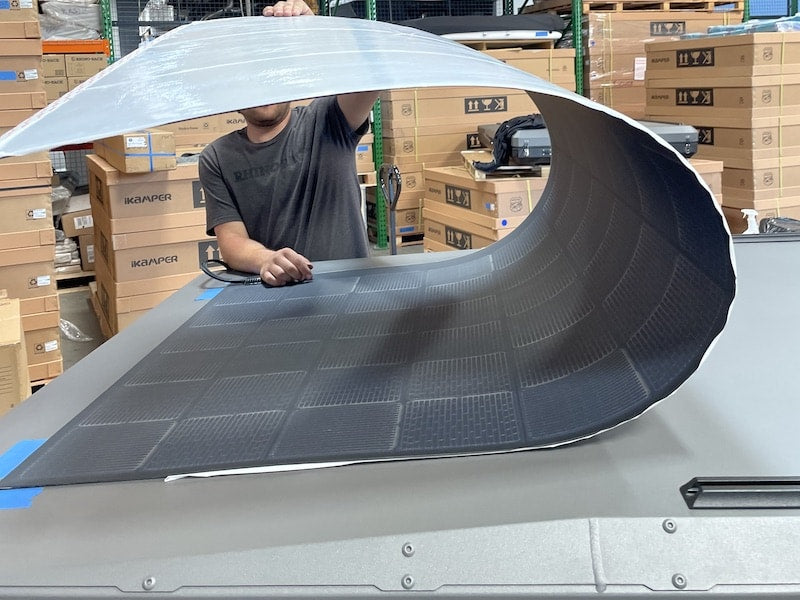 best solar powered tent