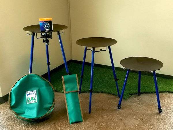 Heavy-duty Tembo Tusk Skottle Grill Kit with Adjustable Legs