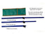 3 Tembo Tusk adjustable height legs and green carry pouch