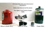 Tembo Tusk Skottle Kit included Scout Stove Burner and examples of butane and propane fuel botttles